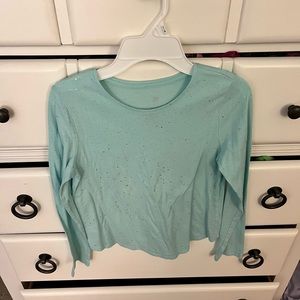 Size 10/12 girls sparkling long sleeve tee!